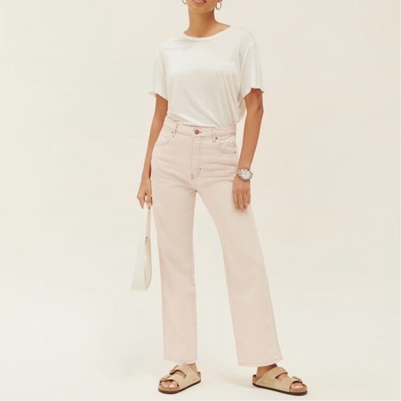 Reformation Cowboy High Rise Straight Jeans, 30 - Picture 1 of 11